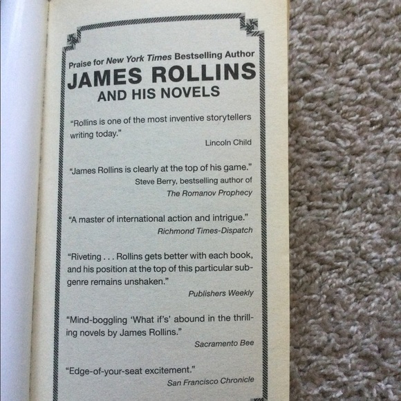 The Eye of God by James Rollins - Picture 3 of 5